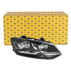 HELLA 1EA012034421 LED Scheinwerfer f&uuml;r VW Polo 5 6R1 6C1 ab 05.2014 rechts 6C1941036