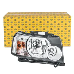 HELLA HALOGEN Scheinwerfer + Leuchtmittel f&uuml;r LAND ROVER Freelander 2 bis 09.2010 links