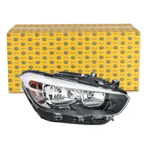 HELLA HALOGEN Scheinwerfer + Leuchtmittel f&uuml;r BMW 1er F20 F21 03.2015 rechts 63117358392