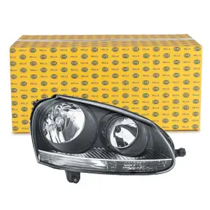 HELLA 1EG247007621 HALOGEN Scheinwerfer f&uuml;r VW Golf 5 Jetta 3 ab 05.2004 rechts 1K6941030T