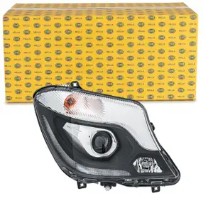 HELLA 1EJ011030321 BI-XENON/LED Scheinwerfer f&uuml;r MERCEDES Sprinter B906 rechts 9068203261