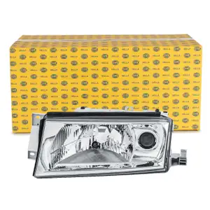 HELLA 1EL010202011 HALOGEN H4 Scheinwerfer + Leuchtmittel für SKODA Octavia 08.2000 links