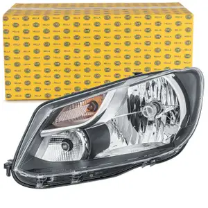 HELLA 1EL010551-011 HALOGEN H4 Scheinwerfer f&uuml;r VW Caddy 3 bis 05.2013 links 2K5941005A