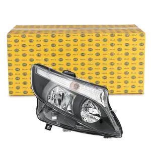 HELLA 1EL011284521 HALOGEN Scheinwerfer + Leuchtmittel für MERCEDES bis 03.2016 rechts