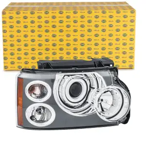 HELLA BI-XENON Scheinwerfer f&uuml;r LAND ROVER Range Rover 3 05.2005-04.2009 rechts LR015266