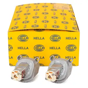 2x HELLA 9DW191482-001 LED Tagfahrlicht Modul Rep.-Satz Angel Eyes f&uuml;r BMW F10 LCI vorne