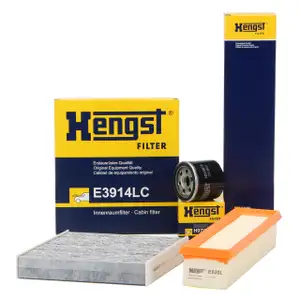 HENGST Filter-Set für RENAULT Clio 4 DACIA Logan 2 Sandero 2 1.2 72-75 PS