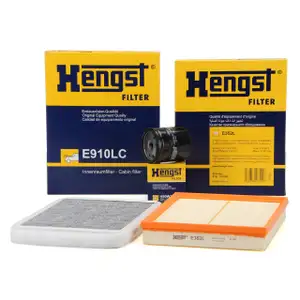 HENGST Filter-Set f&uuml;r OPEL Astra G H Zafira A 1.4/1.6/1.8/2.0 16V ab 10.2000