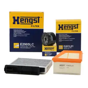 HENGST Filter-Set für RENAULT Clio 2 DACIA Duster Logan 1.4/1.6 16V mit VALEO-System