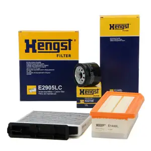 HENGST Filter-Set f&uuml;r DACIA Duster HS_ 1.5 dCi/4x4 86-110 PS mit VALEO-System