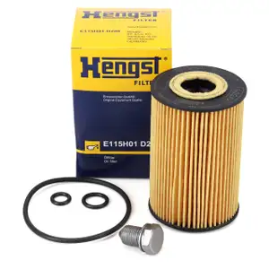 HENGST &Ouml;lfilter + Schraube f&uuml;r VW Golf 5 6 Passat B6 B7 Polo Tiguan Touran T5 1.6/2.0 TDI