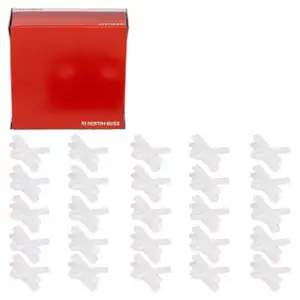 25x HERTH+BUSS ELPARTS Clips Befestigungsclips Halteclip Verkleidung für AUDI VW 155853585