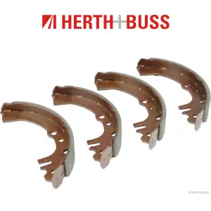 HERTH+BUSS JAKOPARTS Bremsbacken Satz DAIHATSU Cuore 4 5 Move hinten