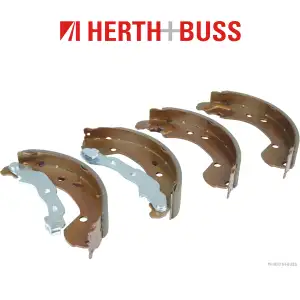 HERTH+BUSS JAKOPARTS Bremsbacken Satz für NISSAN Micra 3 K12 Note E11 hinten