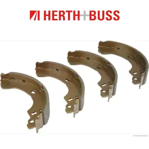 HERTH+BUSS JAKOPARTS Bremsbacken Satz f&uuml;r NISSAN Almera 2 Primera hinten