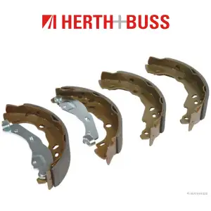 HERTH+BUSS JAKOPARTS Bremsbacken Satz für NISSAN Micra 4 Note hinten