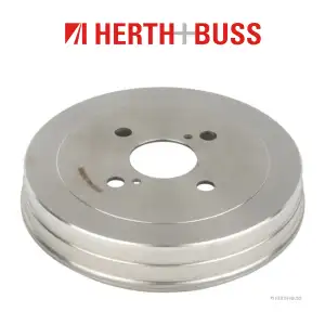 HERTH+BUSS JAKOPARTS Bremstrommel f&uuml;r TOYOTA Yaris P1 Yaris Verso P2 bis 10.2005 hinten
