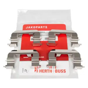 HERTH+BUSS JAKOPARTS Bremsbel&auml;ge Zubeh&ouml;rsatz f&uuml;r HYUNDAI KIA SSANGYONG vorne