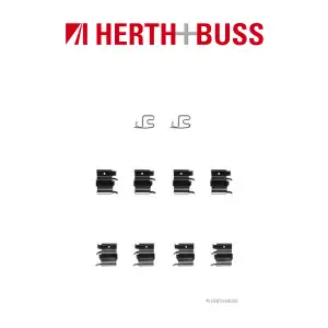 HERTH+BUSS JAKOPARTS Bremsbeläge Zubehörsatz für MAZDA 323 F VI SUZUKI TOYOTA v