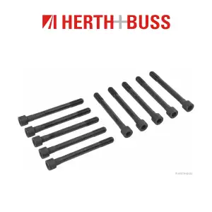 10x HERTH+BUSS JAKOPARTS Zylinderkopfschrauben f&uuml;r HYUNDAI Lantra MITSUBISHI Galant