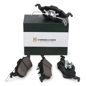 HIRSCHER Bremsbel&auml;ge Bremskl&ouml;tze f&uuml;r FORD Focus 1 MK1 1.4-2.0 16V 1.8 DIESEL vorne 1763301
