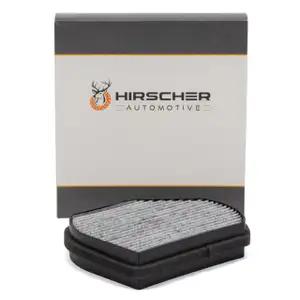 HIRSCHER Innenraumfilter Aktivkohle f&uuml;r MERCEDES W202 C208 A208 W210 R170 2108300818