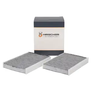 HIRSCHER Innenraumfilter Aktivkohle f&uuml;r BMW G30 G31 G32 G11 G12 G15 G16 X5 X6 64115A1BDB6