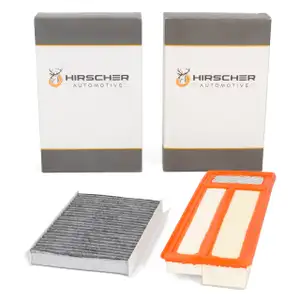 HIRSCHER Filter-Set 2-tlg f&uuml;r FIAT 500L 351_ 352_ 1.3 D Multijet 84/95 PS