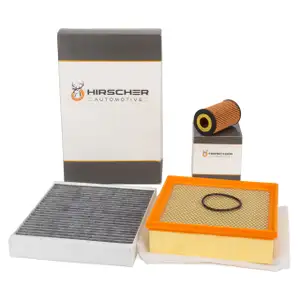 HIRSCHER Filter-Set f&uuml;r OPEL Meriva B 1.4/LPG 100/120/140 bis 06.2012/bis Fgst. C4999999