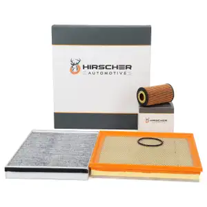 HIRSCHER Filter-Set f&uuml;r OPEL Astra J Cascada Zafira Tourer C 1.4 1.6 Turbo 120-180 PS