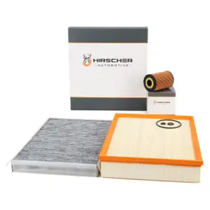 HIRSCHER Filterset Filterpaket 3-tlg f&uuml;r VW Crafter 2E 2F 30-35/30-50 2.0 TDI 109-163 PS