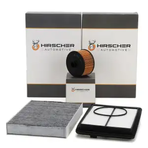 HIRSCHER Filter-Set f&uuml;r RENAULT Kadjar HA_ HL_ NISSAN Qashqai 2 J11 X-TRAIL 3 T32 1.2 1.3