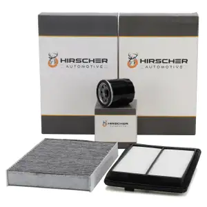 HIRSCHER Filter-Set f&uuml;r RENAULT Kadjar HA_ HL_ NISSAN Qashqai 2 J11_ 1.6 163 PS