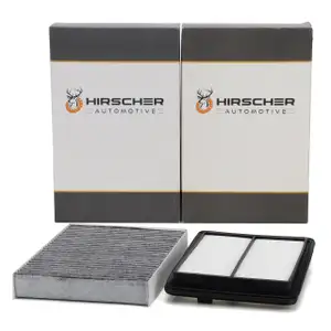 HIRSCHER Filter-Set für RENAULT Kadjar HA_ HL_ NISSAN Qashqai 2 X-TRAIL 3