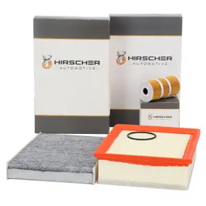 HIRSCHER Filter-Set 3-tlg für NISSAN OPEL Vivaro B RENAULT Trafic 3 FIAT Talento 1.6 D