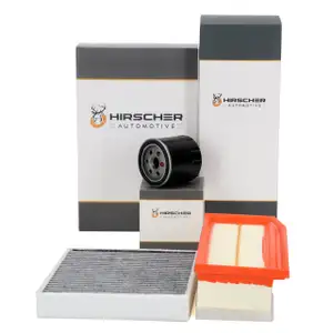 HIRSCHER Filter-Set 3-tlg f&uuml;r RENAULT Clio 4 Captur 1 DACIA Duster Logan 2 2 1.5 dCi