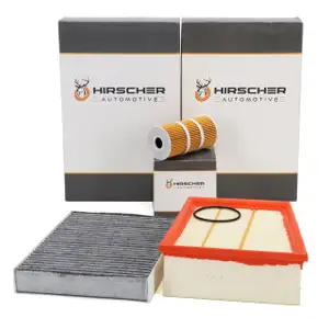 HIRSCHER Filter-Set 3-tlg für RENAULT Megane 4 Grand/Scenic 4 Espace 5 1.6/1.7 dCi
