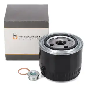 HIRSCHER &Ouml;lfilter + Schraube f&uuml;r FIAT Ducato 244 250 IVECO Daily 3 4 5 6 2.3 DIESEL