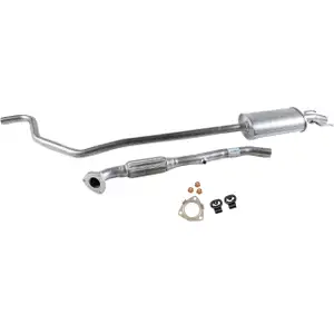 IMASAF Mittelschalld&auml;mpfer + Anbausatz f&uuml;r OPEL Corsa D 1.0 60/65 PS Z10XEP A10XEP