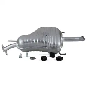 IMASAF Endschalld&auml;mpfer + Anbausatz f&uuml;r OPEL Zafira A 1.6/1.8/2.2 16V 101-147 PS