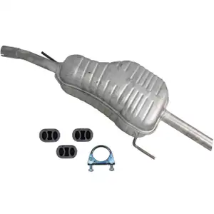 IMASAF Endschalld&auml;mpfer + Anbausatz f&uuml;r OPEL Astra G Caravan 1.6 1.8 84-125 PS