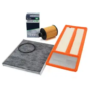 Filter-Set 3-tlg f&uuml;r FIAT 500 (312_) 1.3 D Multijet 95 PS bis 08.2011