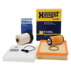 Filter-Set 4-tlg f&uuml;r MERCEDES X-KLASSE 470 x220/250d OM699 NISSAN NAVARA 2.3 dCi