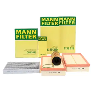 MANN Filter-Set 3-tlg f&uuml;r AUDI Q7 4LB 4.2 TDI quattro 326/340 PS