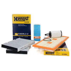 Filter-Set f&uuml;r MERCEDES-BENZ S-KLASSE W222 V222 X222 S 400 Hybrid / h 306 PS