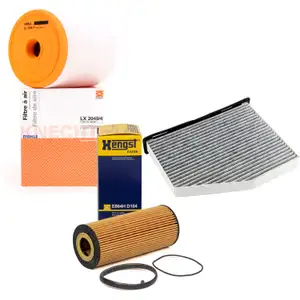 Filter-Set für AUDI A6 (4G C7) A7 (4G) 2.8 FSI 3.0 TFSI 204-310 PS