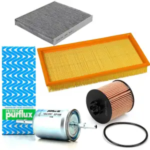 Filter-Set 4-tlg f&uuml;r VW Polo (9N_) 1.4 FSI 86 PS 02.2002-07.2006