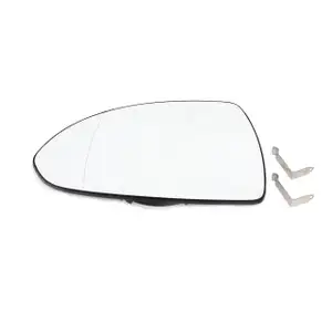 Au&szlig;enspiegel Spiegelglas ELEKTRISCH f&uuml;r OPEL Corsa D bis Fgst. links 13191929