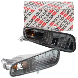 2x OLSA Blinkleuchte Blinker seitlich f&uuml;r ABARTH/FIAT Grande/Punto/Evo 199 ab 2009 vorne