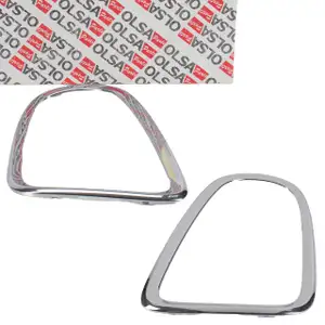 2x OLSA Chrom Rahmen Ring Heckleuchte Rückleuchte für MINI R56 R57 R58 R59 hinten